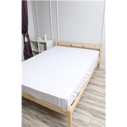 Простыня на резинке из страйп-сатина Комфорт