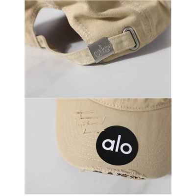 Бейсболка унисекс с потёртостями АЛ*О