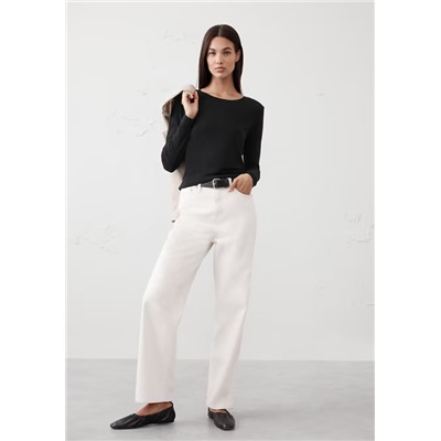 Timeless Long-Sleeve Crew-Neck T-Shirt