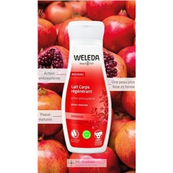 Weleda Grenade Lait Corps Régénérant BIO 200 ml