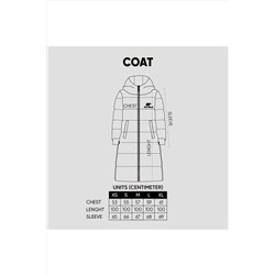 Bad Bear Wayfarer Puffer Off-White Beyaz Kapüşonlu Uzun Kadın Mont