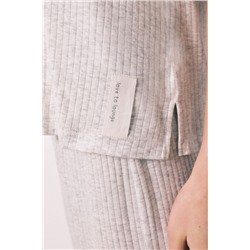 Pijama Capri viscosa suave gris