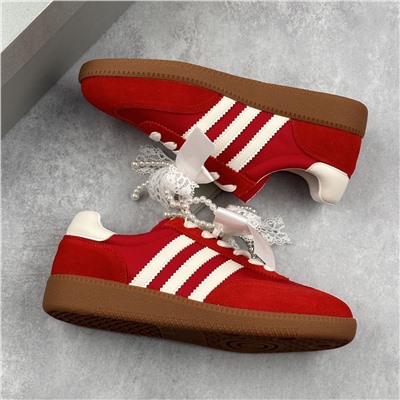 Немецкая спортивная обувь GG-C*C с кружевным и жемчужным бантом