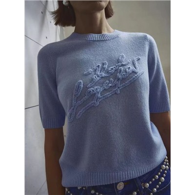 Женский джемпер с коротким рукавом КАР*Л 😎