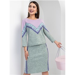 Брючный костюм, Очаровательная бизнес-леди (2 в 1, пинк)