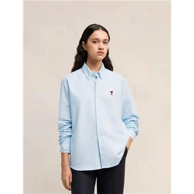 Хлопковая рубашка 2 цвета АМ*И