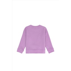 Kız Çocuk Lila Sweatshirt