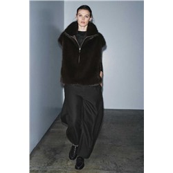 Меховой женский жилет  ZAR*A 💤