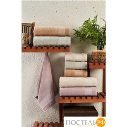 Набор полотенец Карвен "GIRDAP" Cotton (penye) 50*90 4шт. махра HS 1004