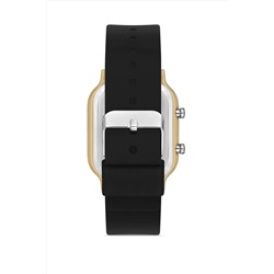 Aqua Di Polo 1987 Unisex Siyah Silikon Dijital Led Kol Saati Apwr032602