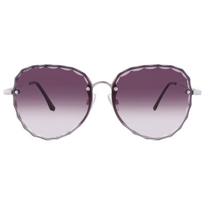 Frye Smoke Oval Ladies Sunglasses