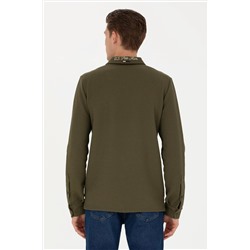 Erkek Haki Sweatshirt