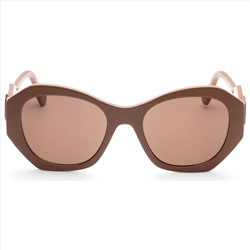 KARL LAGERFELD Women's Brown Geometric Sunglasses