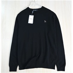 Мужской шерстяной кардиган с круглым вырезом и длинным рукавом ХЭЗЗ*И