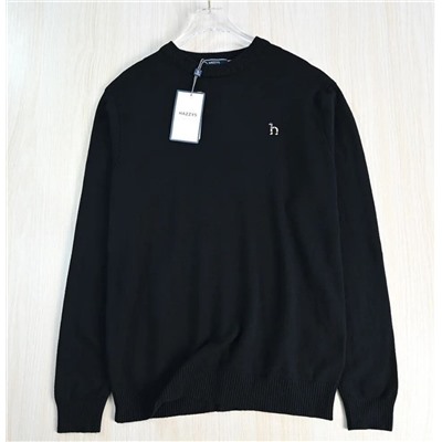 Мужской шерстяной кардиган с круглым вырезом и длинным рукавом ХЭЗЗ*И