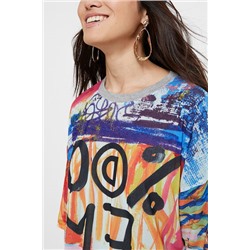 Jersey tricot caído arty