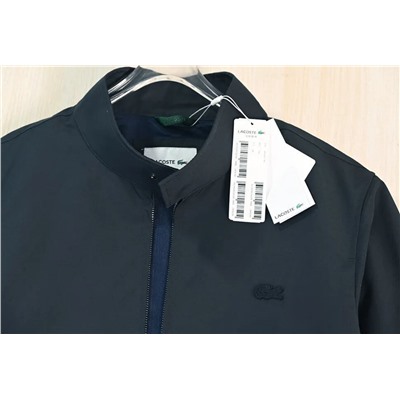 Мужская водоотталкивающая куртка с воротником ЛАКОСТ*Е