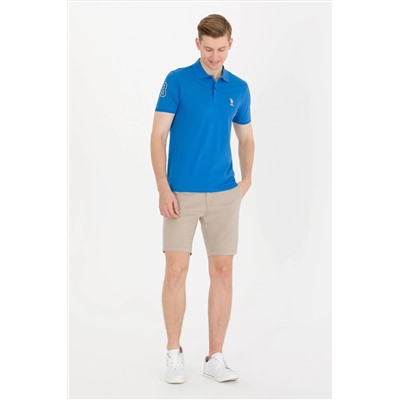 Erkek Saks Basic Polo Yaka Tişört
