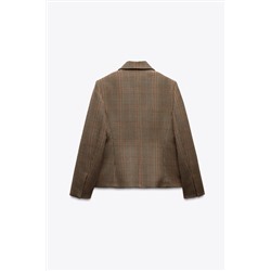 ZW COLLECTION CHECK BLAZER