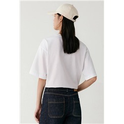 🌴Женская футболка с золотой пальмой на груди , экспорт Icicl*e