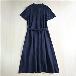 Женское платье из смесового льна ТОММИ ХИЛФИГЕ*Р