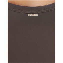 Топ облегающий из премиального хлопка с эластаном