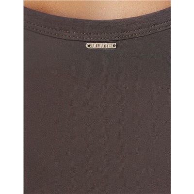 Топ облегающий из премиального хлопка с эластаном