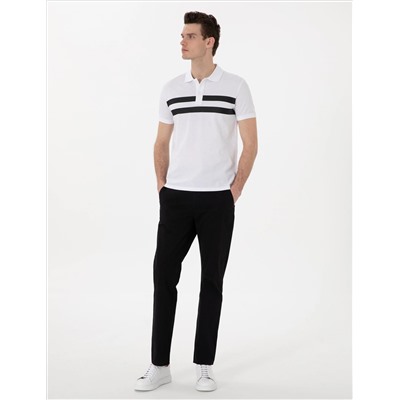 Siyah Regular Fit Basic Kanvas Pantolon