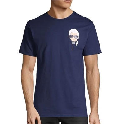 Karl Lagerfeld Paris Karl Head Graphic Tee