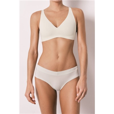 Braga ancha brasileña frunce verde