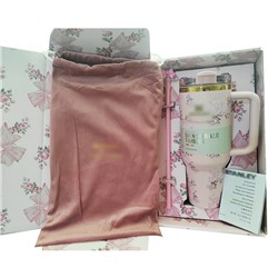 Термокружка  в подарочной, упаковке с чехлом и трубочкой