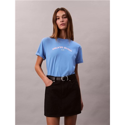 Arch Logo Graphic Boxy T-Shirt