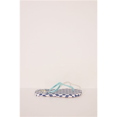 Chanclas print geométrico Snoopy