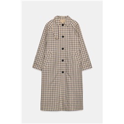 TRENCH CUADROS REVERSIBLE ZW COLLECTION ТРЕНЧ ДВУСТОРОННИЙ