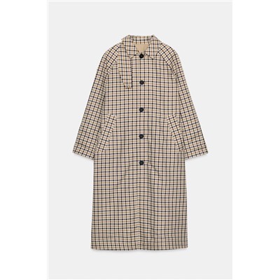 TRENCH CUADROS REVERSIBLE ZW COLLECTION ТРЕНЧ ДВУСТОРОННИЙ