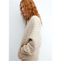 Chaqueta bomber acolchada