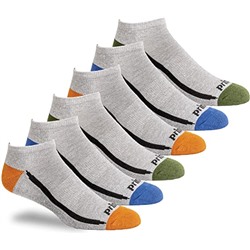 Prince Men's Low Cut Performance Athletic Socks for Running, Tennis, and Casual Use (6 Pair Pack)