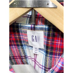 Мужская утепленная рубашка в клетку Ga*p 💙  Экспорт