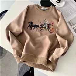 Женская толстовка свитшот Coac*h  Реплика