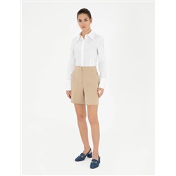 Beyaz Slim Fit Uzun Kollu Gömlek
