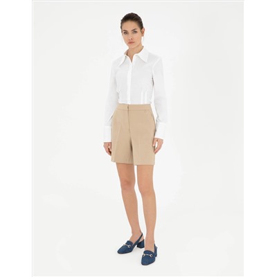 Beyaz Slim Fit Uzun Kollu Gömlek