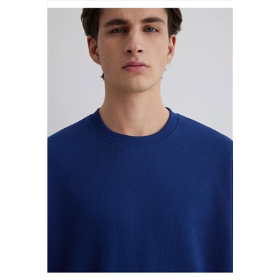 Mavi Basic Tişört Loose Fit / Bol Rahat Kesim 0612655-70722