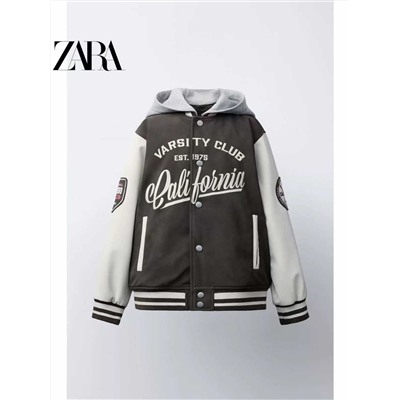 Детская куртка бомбер из искусственной кожи, экспортный магазин ЗАР*А💤