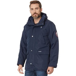 U.S. POLO ASSN. Men's Solid Long Parka Snorkel Jacket