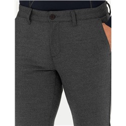 Gri Slim Fit Kanvas Pantolon