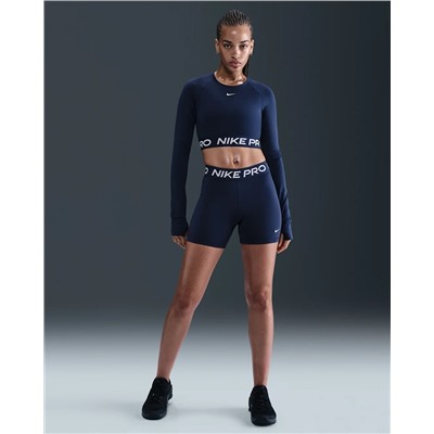 Nike Pro 365 Women's 5" Shorts - Midnight Navy/White