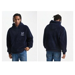 Мягкая теплая плюшевая толстовка худи  ГЭ*П