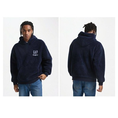 Мягкая теплая плюшевая толстовка худи  ГЭ*П