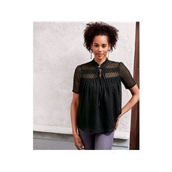 ESMARA® Bluse Damen, angenehm leichte Chiffon-Qualität