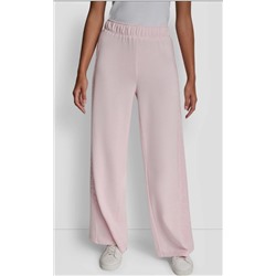 SEQUIN STRIPE WIDE LEG PANT